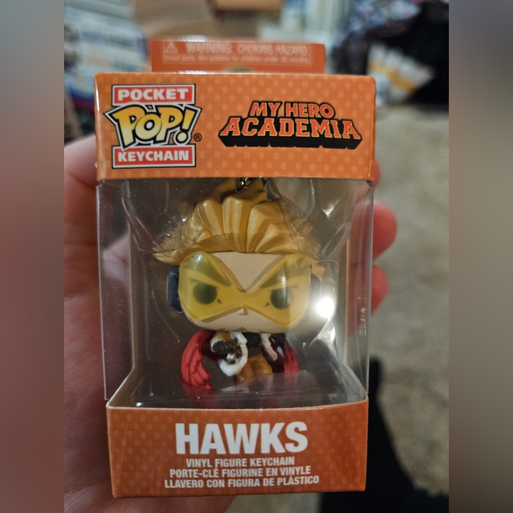 Funko Pocket Pop! Keychain - Hawks with Red and Yellow